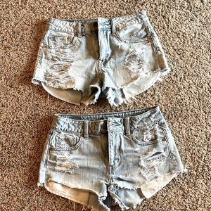 American Eagle Size 0 Jean Shorts